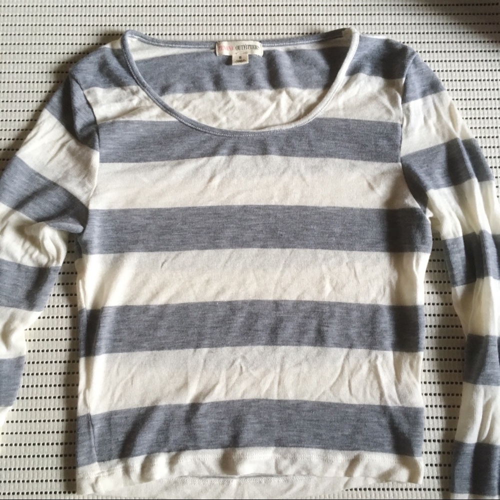 Striped Crop Top